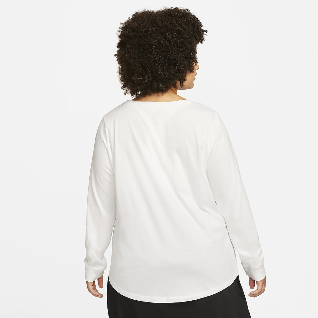 Nike Sportswear Women&#039;s Long-Sleeve T-Shirt (Plus Size) DV1010-100