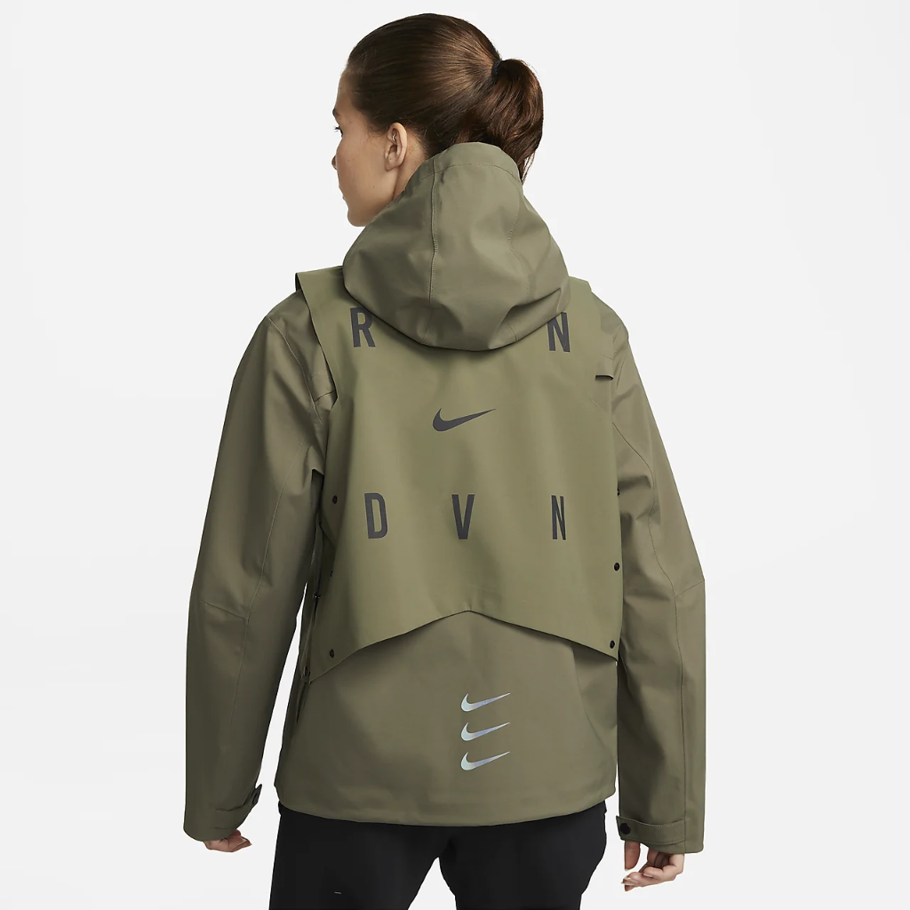Nike Storm-FIT Run Division Women&#039;s Full-Zip Hooded Jacket DV1247-222