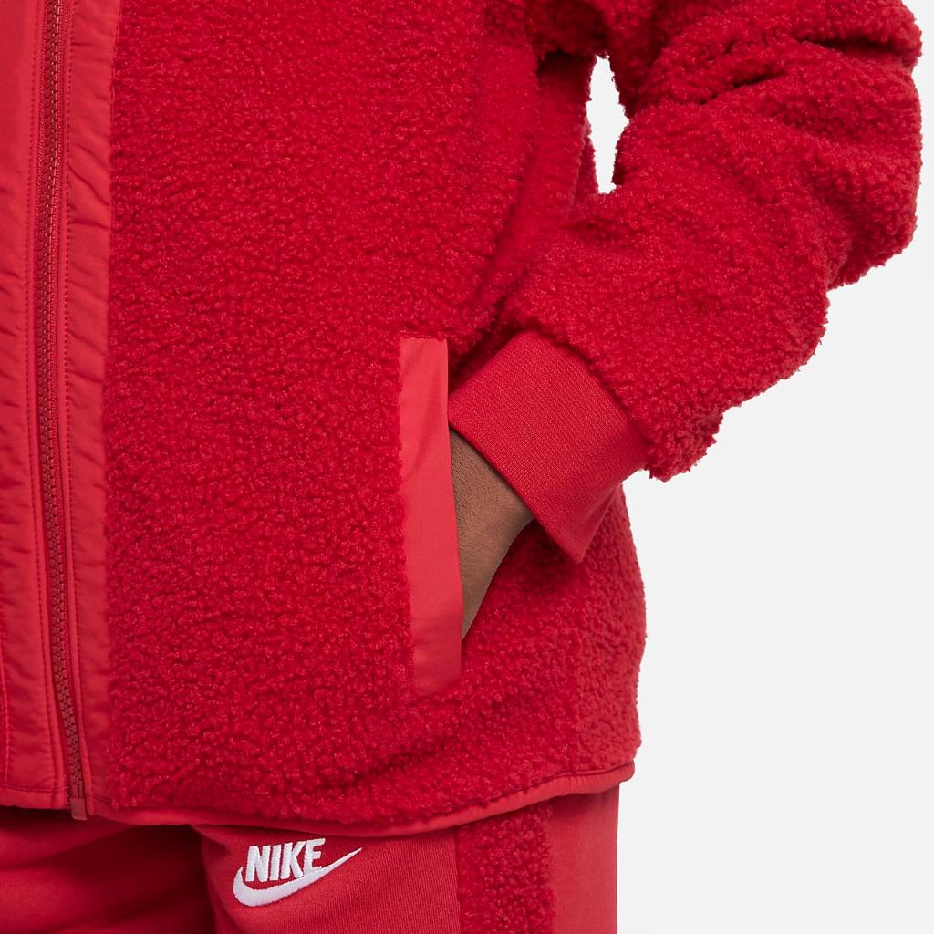 Nike Sportswear Club Fleece Big Kids&#039; (Boys&#039;) Full-Zip Winterized Hoodie DV3063-687