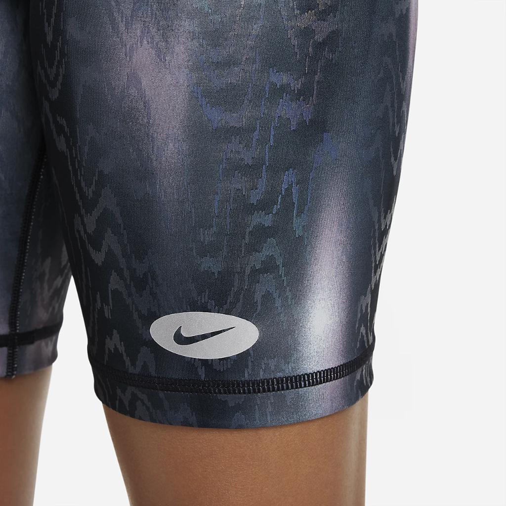 Nike Dri-FIT One Icon Clash Big Kids&#039; (Girls&#039;) Biker Shorts DV3140-010