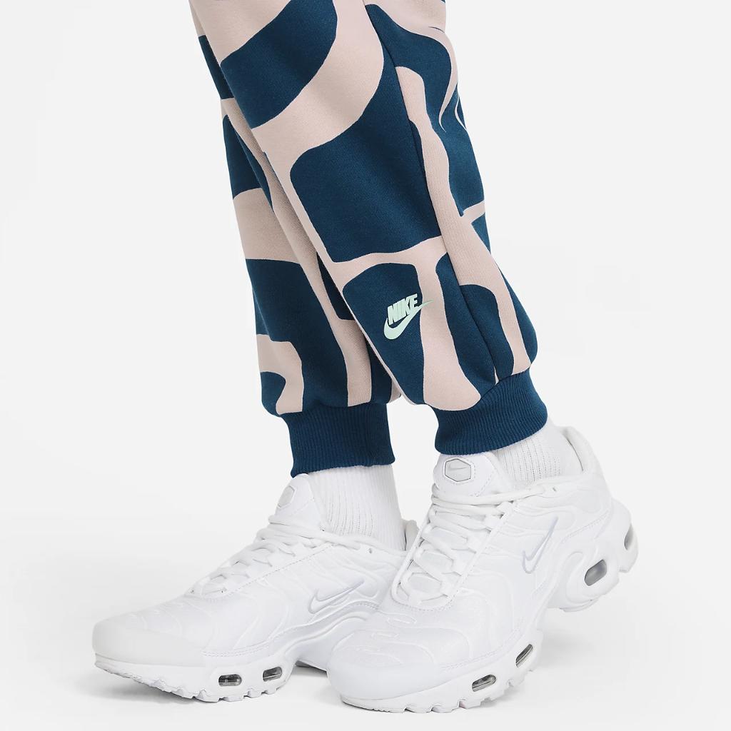 Nike Sportswear A.I.R. Icon Fleece Big Kids&#039; Loose Joggers DV3215-800