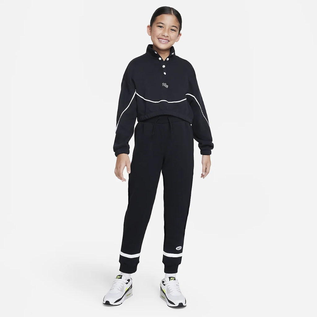 Nike Sportswear Club Fleece Icon Clash Big Kids&#039; (Girls&#039;) Pants DV3222-010