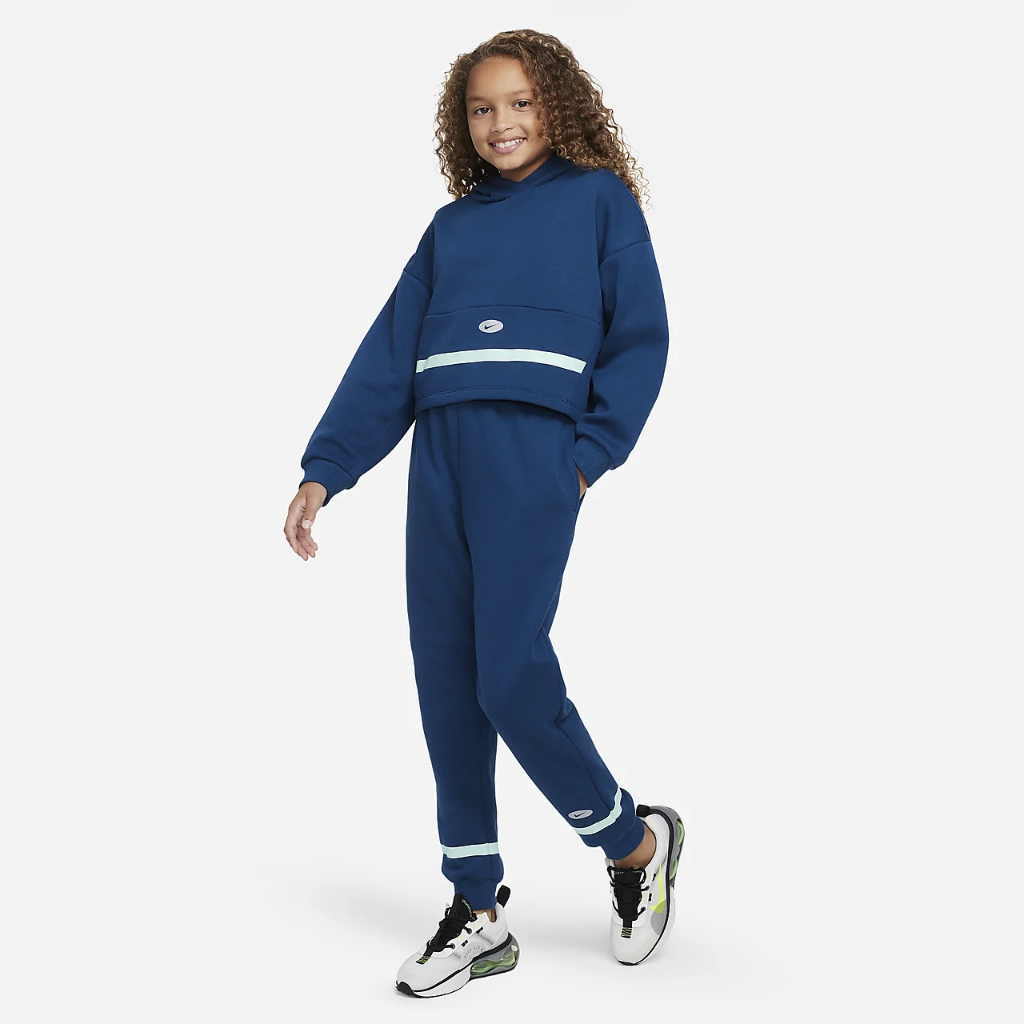 Nike Sportswear Club Fleece Icon Clash Big Kids&#039; (Girls&#039;) Pants DV3222-460