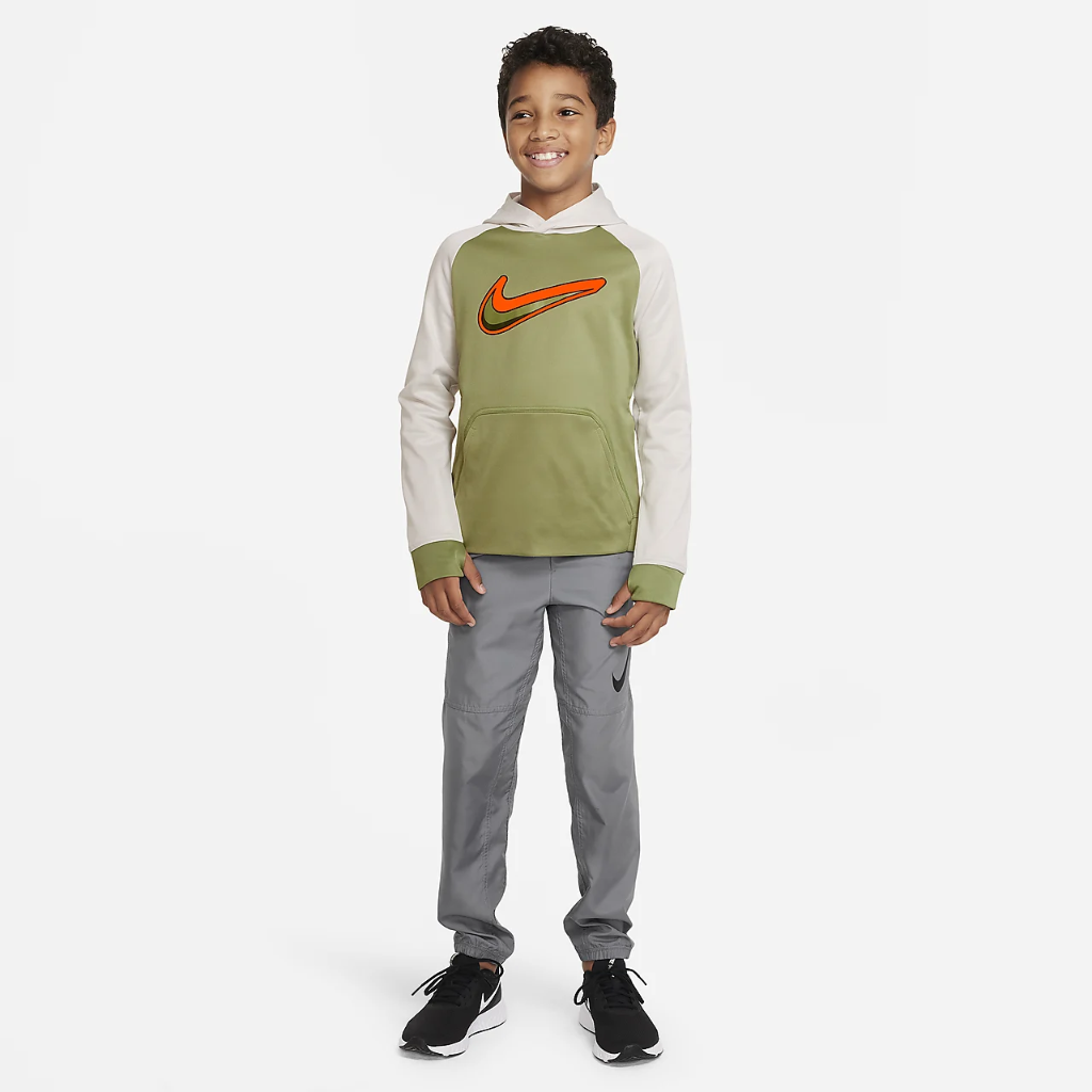 Nike Therma-FIT Big Kids&#039; (Boys&#039;) Graphic Pullover Hoodie DV3238-334
