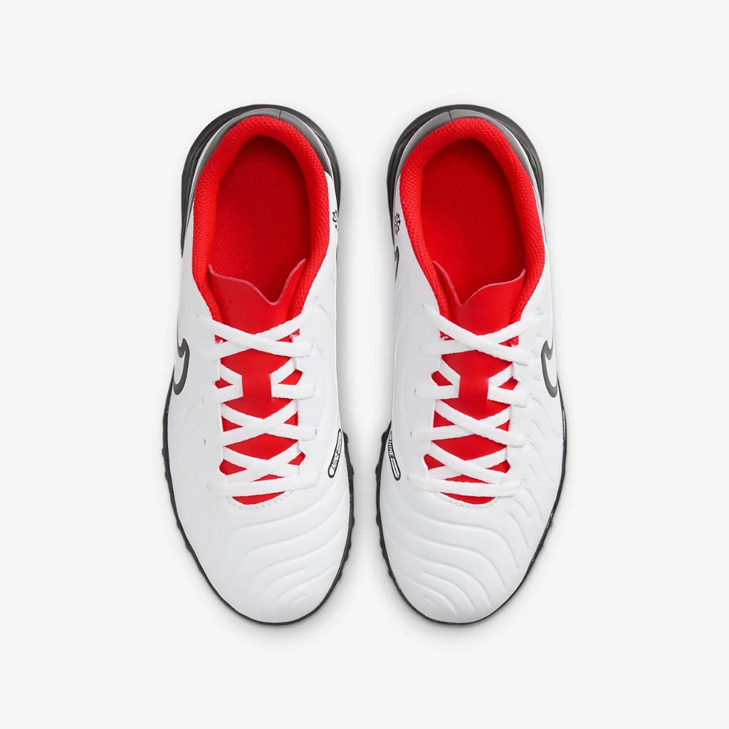 Nike Jr. Tiempo Legend 10 Club Little/Big Kids&#039; Turf Soccer Shoes DV4355-100