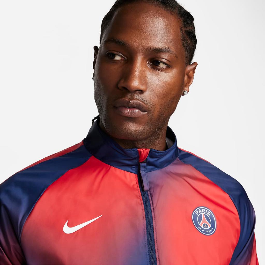 Paris Saint-Germain Repel Academy AWF Men&#039;s Nike Repel Soccer Graphic Jacket DV4717-410