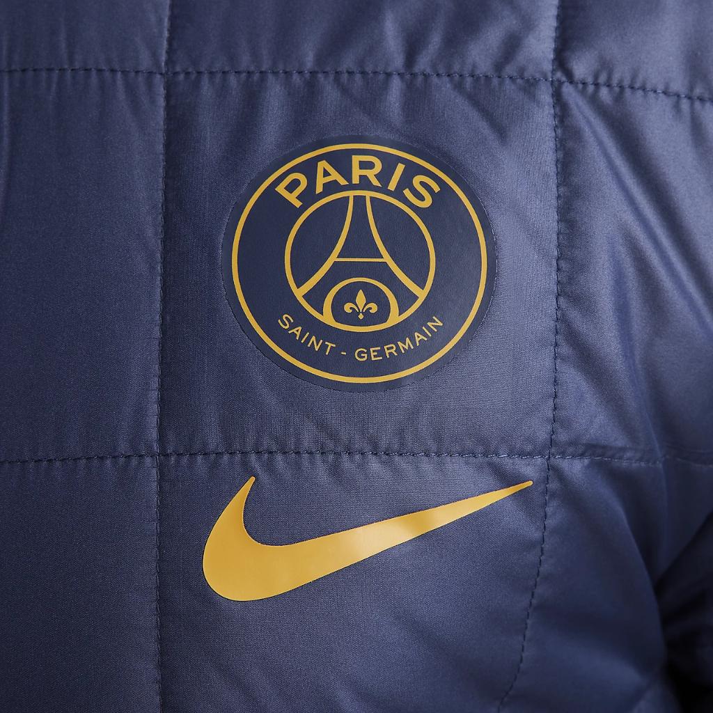 Paris Saint-Germain Men&#039;s Nike Fleece-Lined Hooded Jacket DV4821-498