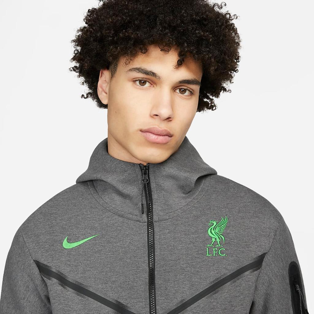 Liverpool FC Tech Fleece Windrunner Men&#039;s Nike Full-Zip Hoodie DV4825-071