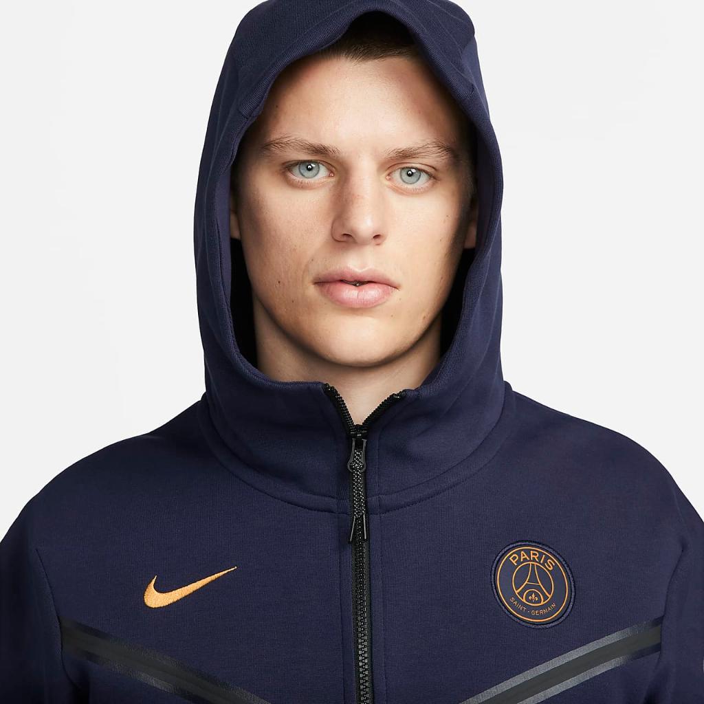 Paris Saint-Germain Tech Fleece Windrunner Men&#039;s Nike Full-Zip Hoodie DV4827-498