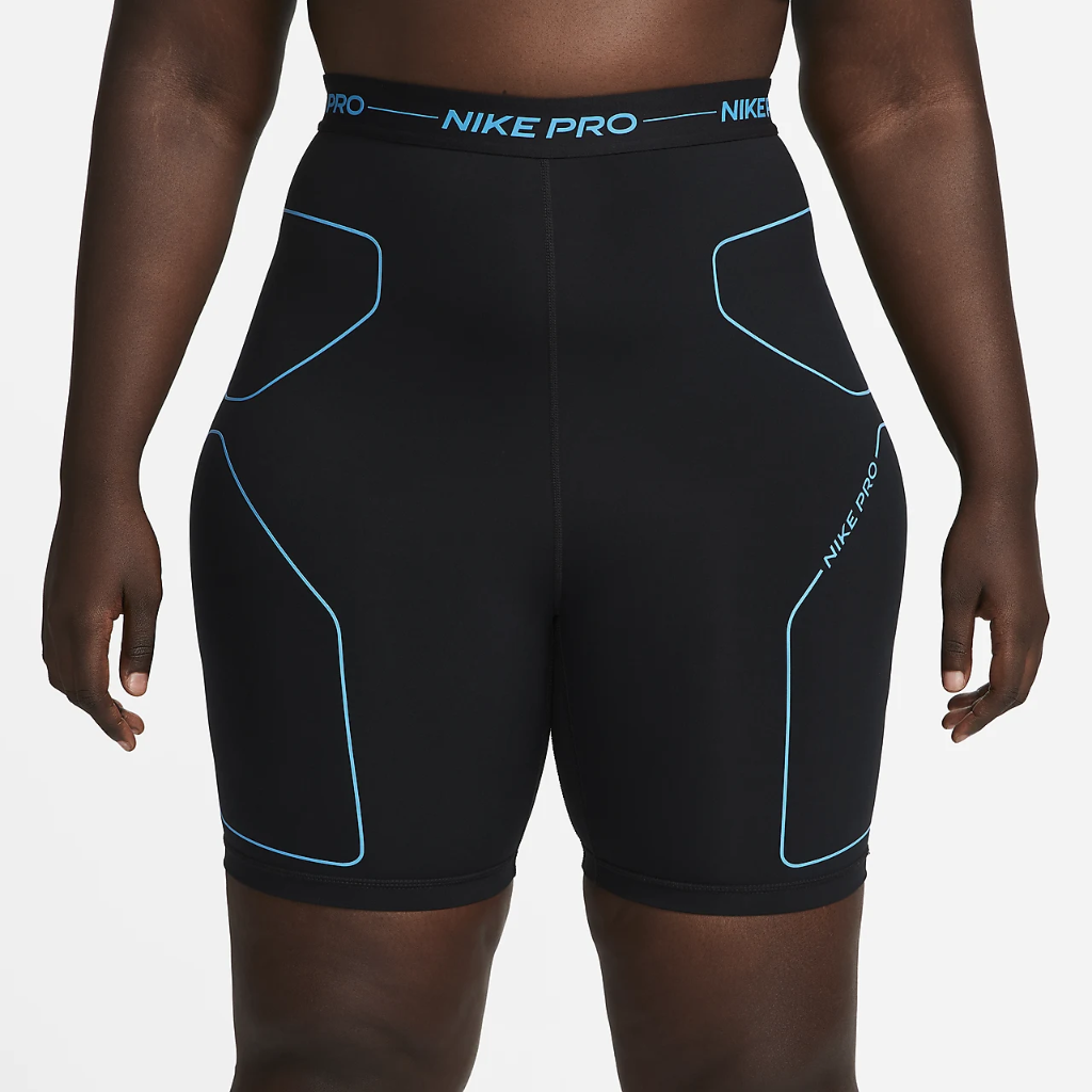 Nike Pro Dri-FIT Women&#039;s 7&quot; High-Rise Training Shorts (Plus Size) DV4862-010