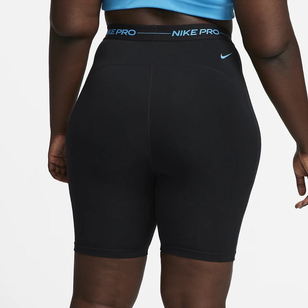Nike Pro Dri-FIT Women&#039;s 7&quot; High-Rise Training Shorts (Plus Size) DV4862-010