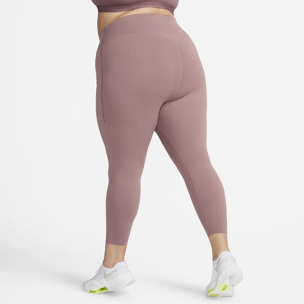 Nike Universa Women&#039;s Medium-Support High-Waisted 7/8 Leggings with Pockets (Plus Size) DV4898-208