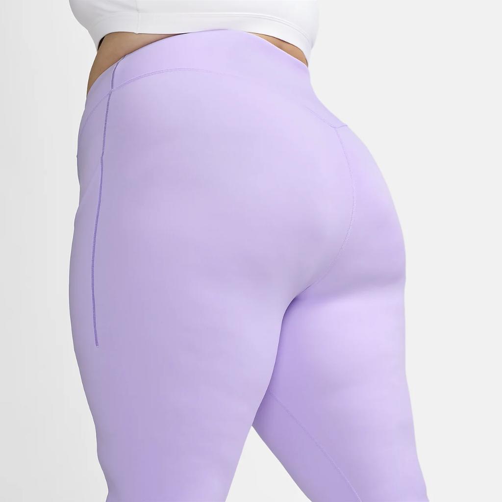 Nike Universa Women&#039;s Medium-Support High-Waisted 7/8 Leggings with Pockets (Plus Size) DV4898-512