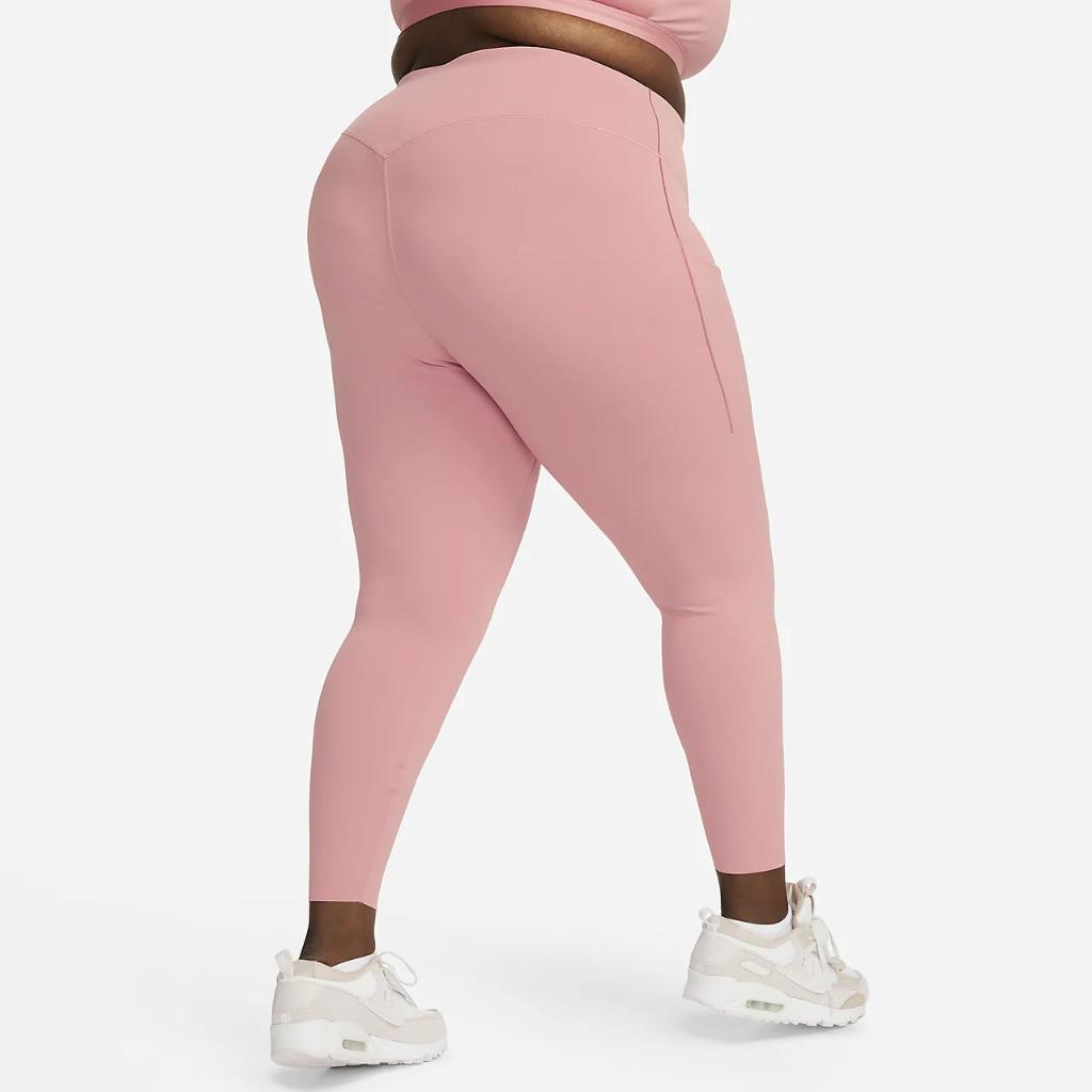 Nike Universa Women&#039;s Medium-Support High-Waisted 7/8 Leggings with Pockets (Plus Size) DV4898-618