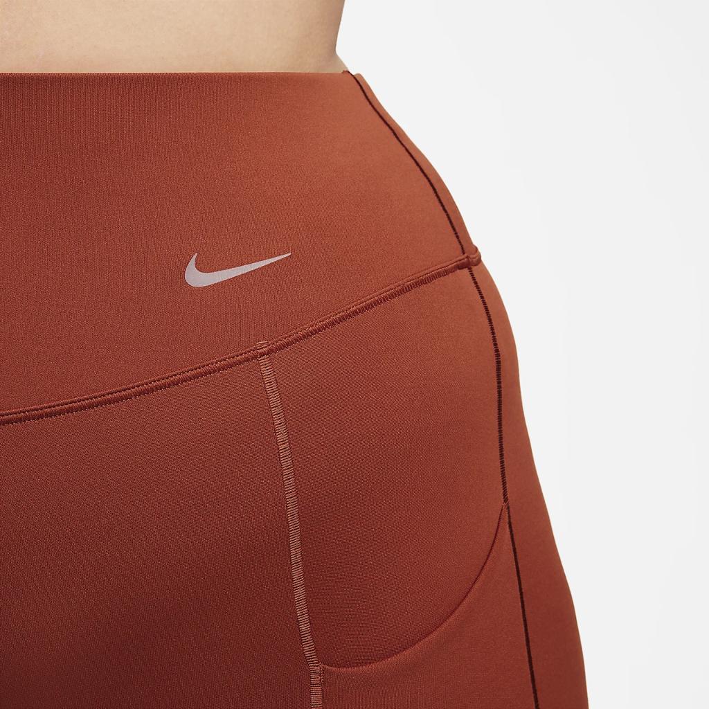 Nike Universa Women&#039;s Medium-Support High-Waisted 7/8 Leggings with Pockets (Plus Size) DV4898-832