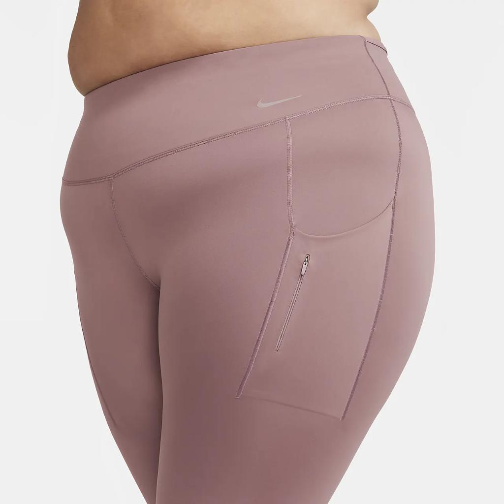 Nike Go Women&#039;s Firm-Support High-Waisted 7/8 Leggings with Pockets (Plus Size) DV4902-208
