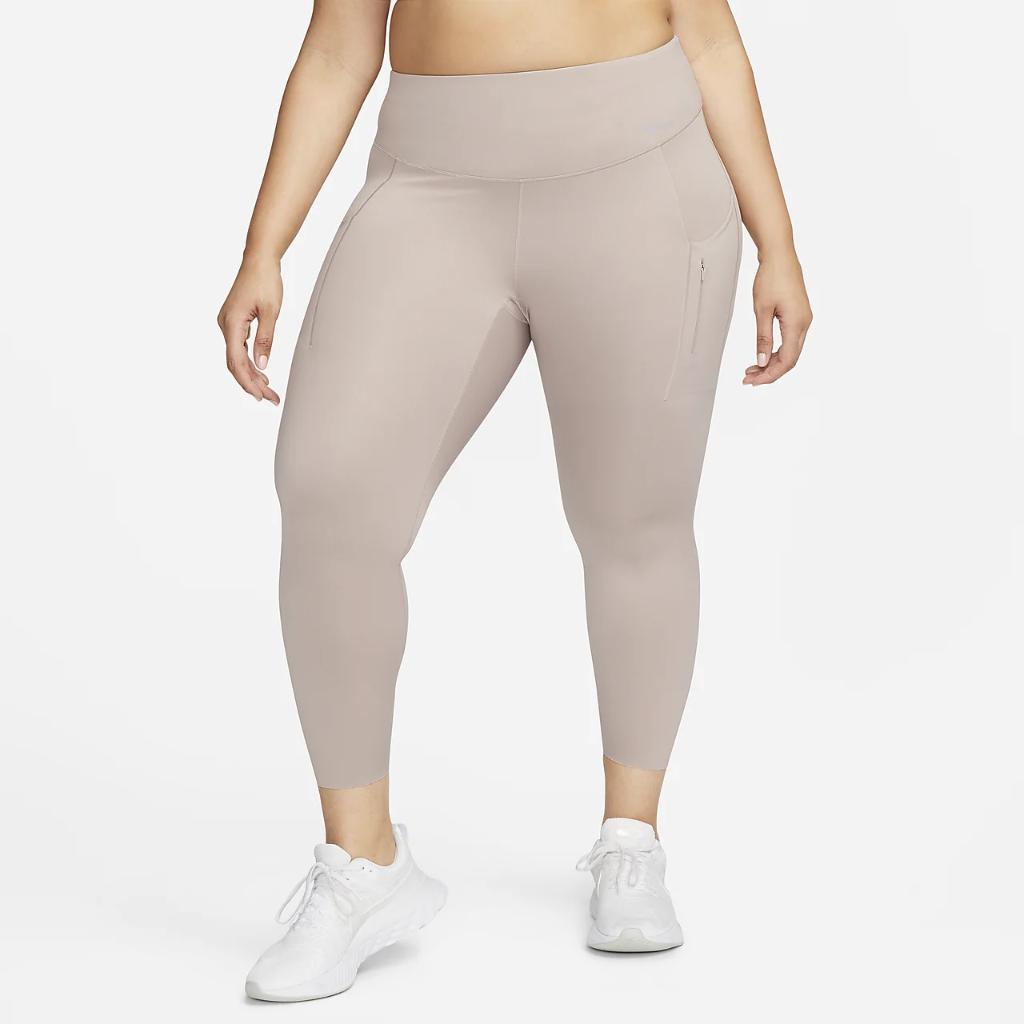 Nike Go Women&#039;s Firm-Support High-Waisted 7/8 Leggings with Pockets (Plus Size) DV4902-272