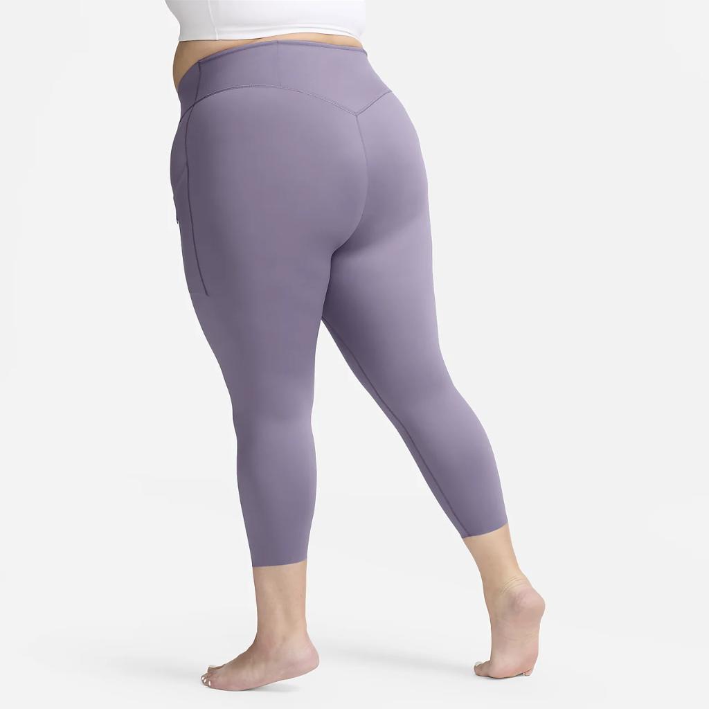 Nike Go Women&#039;s Firm-Support High-Waisted 7/8 Leggings with Pockets (Plus Size) DV4902-509
