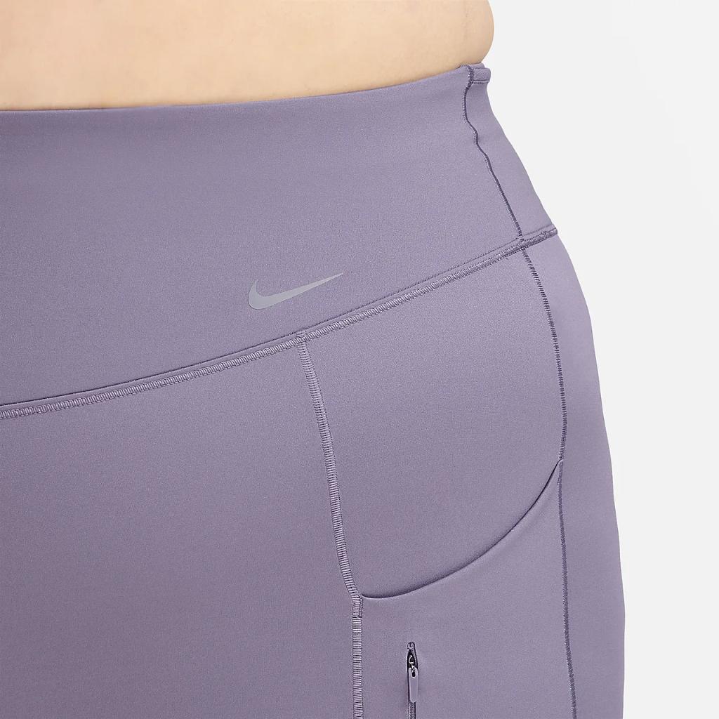 Nike Go Women&#039;s Firm-Support High-Waisted 7/8 Leggings with Pockets (Plus Size) DV4902-509