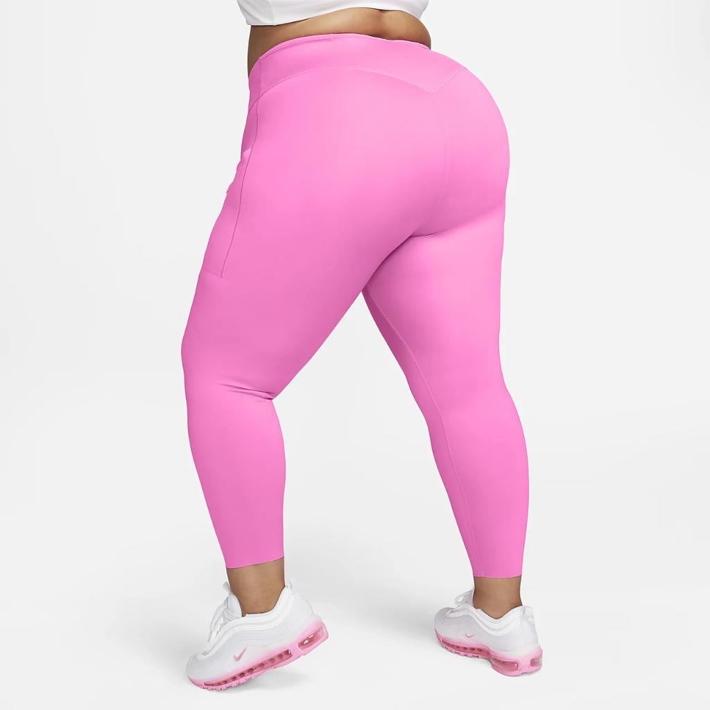 Nike Go Women&#039;s Firm-Support High-Waisted 7/8 Leggings with Pockets (Plus Size) DV4902-675
