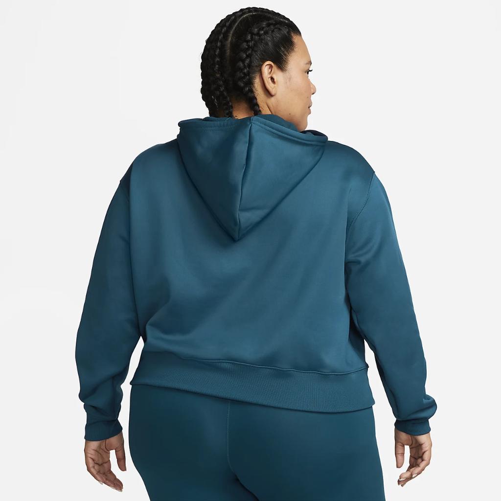 Nike Therma-FIT Women&#039;s Graphic Hoodie (Plus Size) DV4905-460