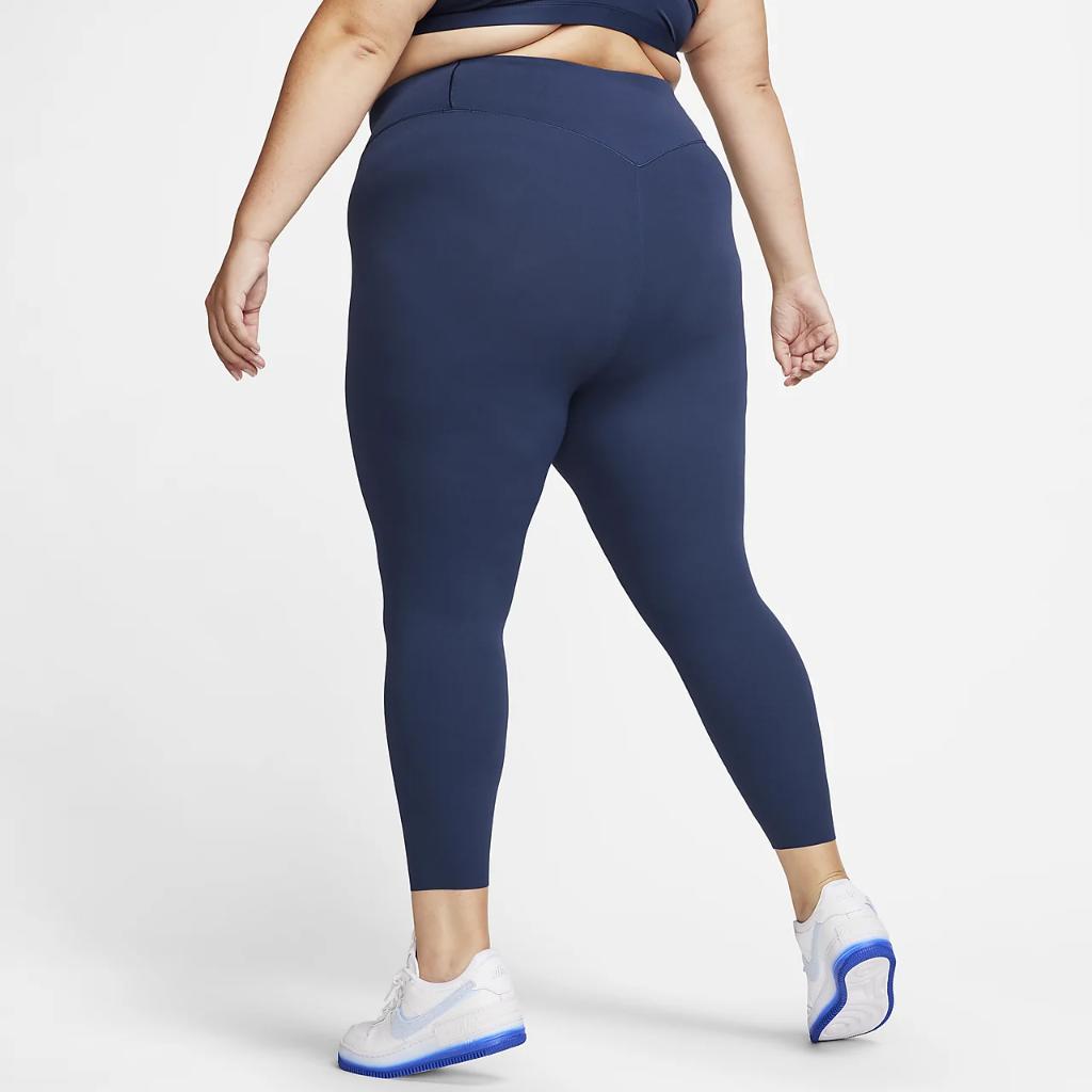 Nike Zenvy Women&#039;s Gentle-Support High-Waisted 7/8 Leggings (Plus Size) DV4911-410