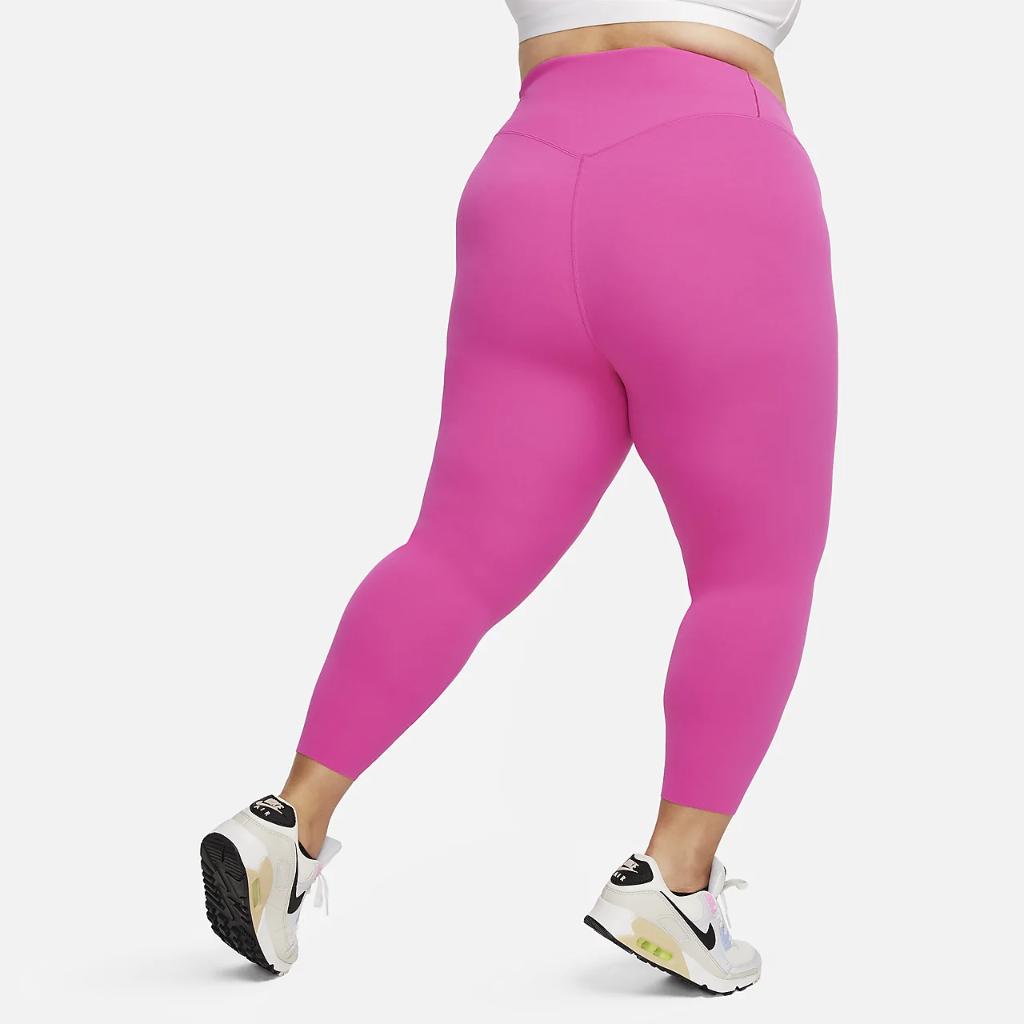 Nike Zenvy Women&#039;s Gentle-Support High-Waisted 7/8 Leggings (Plus Size) DV4911-615