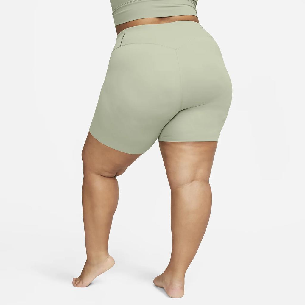 Nike Zenvy Women&#039;s Gentle-Support High-Waisted 8&quot; Biker Shorts (Plus Size) DV4915-386