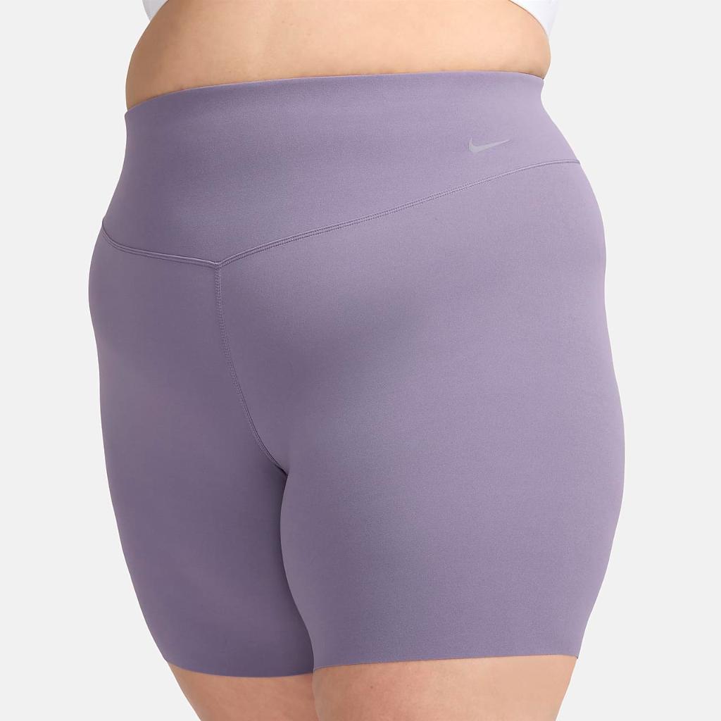Nike Zenvy Women&#039;s Gentle-Support High-Waisted 8&quot; Biker Shorts (Plus Size) DV4915-509