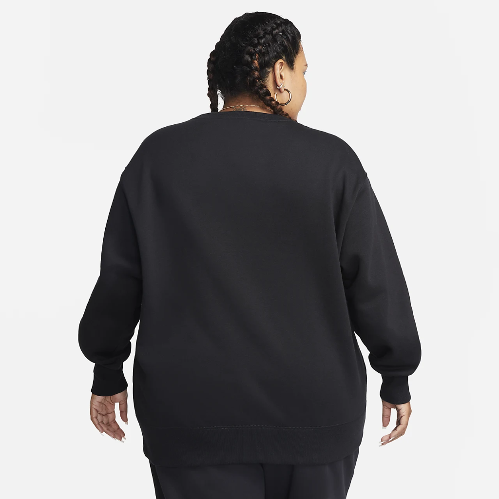 Nike Sportswear Phoenix Fleece Women&#039;s Oversized Crewneck Sweatshirt (Plus Size) DV4976-010