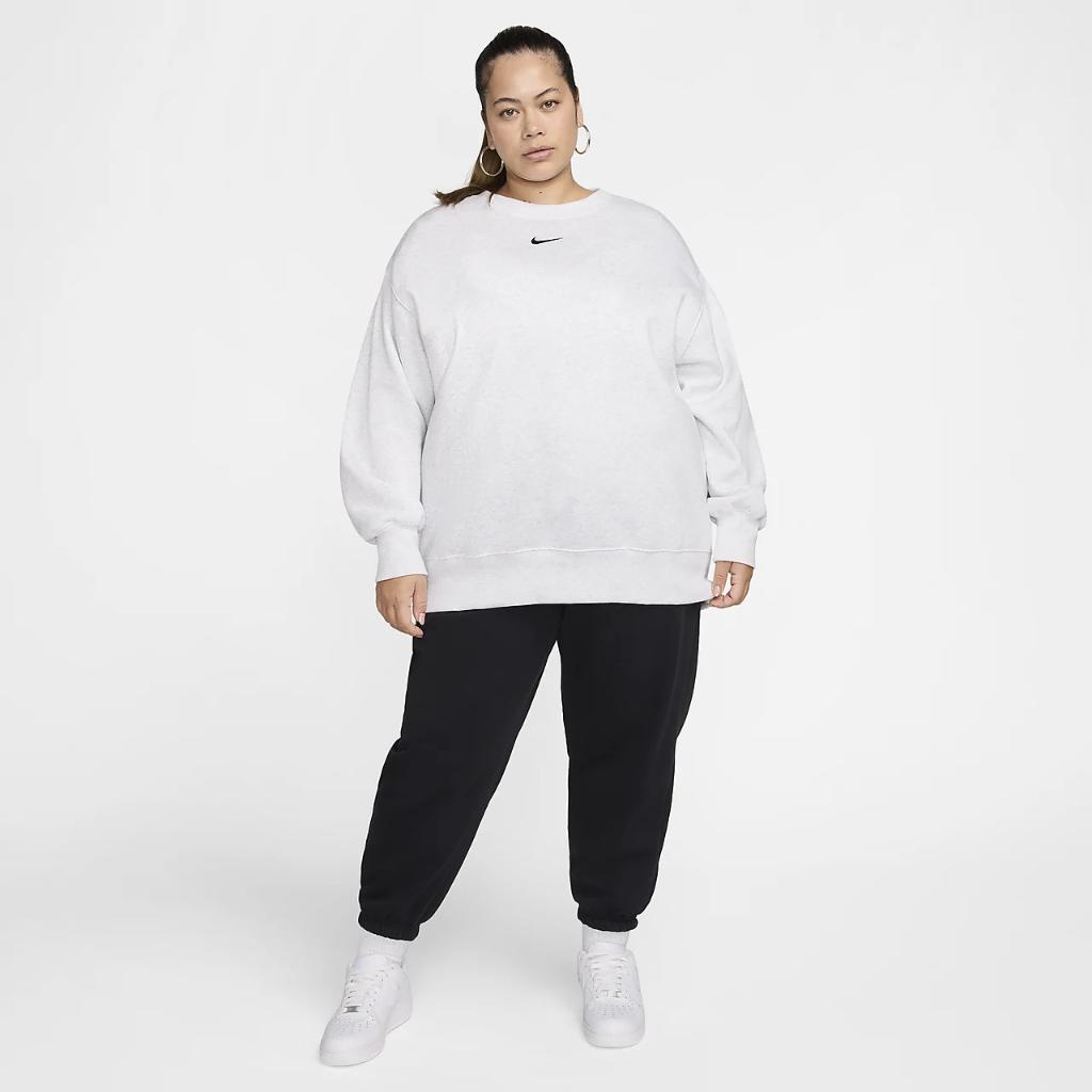 Nike Sportswear Phoenix Fleece Women&#039;s Oversized Crew-Neck Sweatshirt (Plus Size) DV4976-051