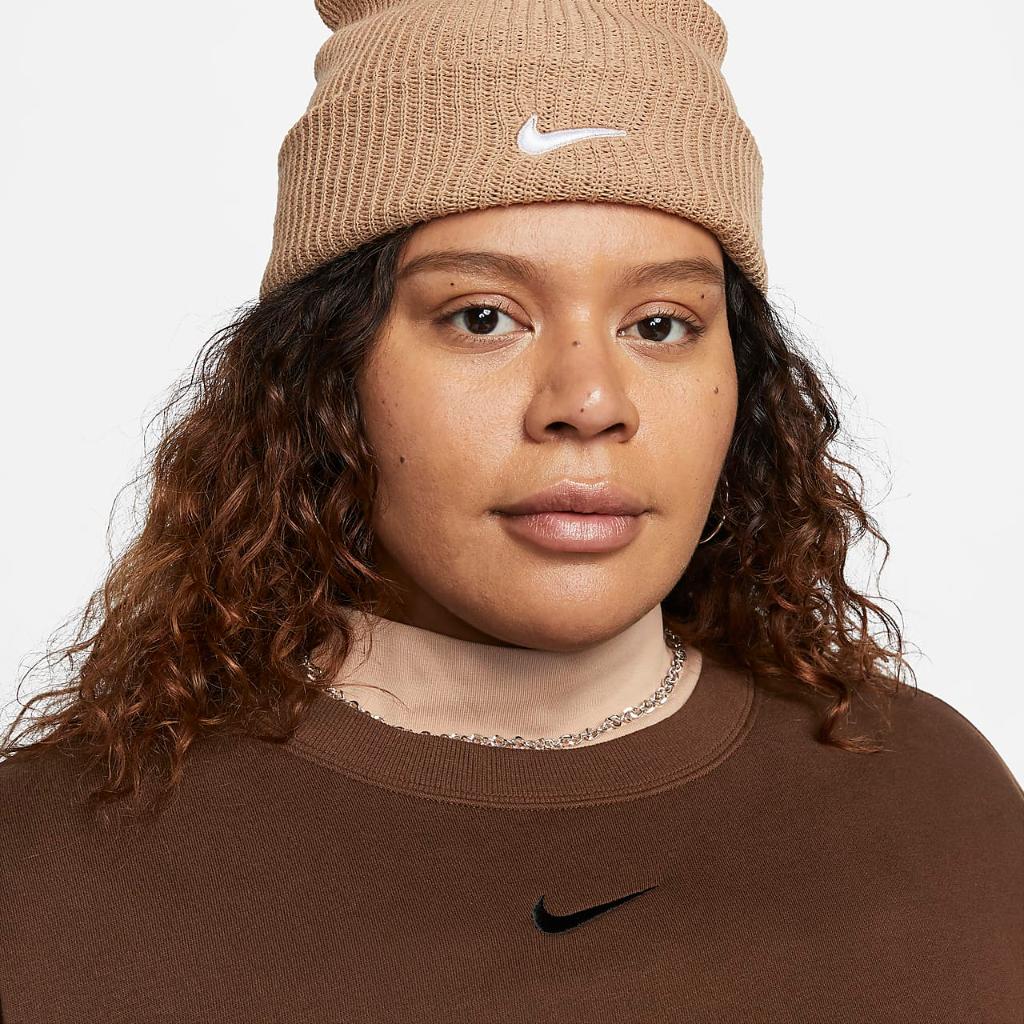 Nike Sportswear Phoenix Fleece Women&#039;s Oversized Crewneck Sweatshirt (Plus Size) DV4976-259
