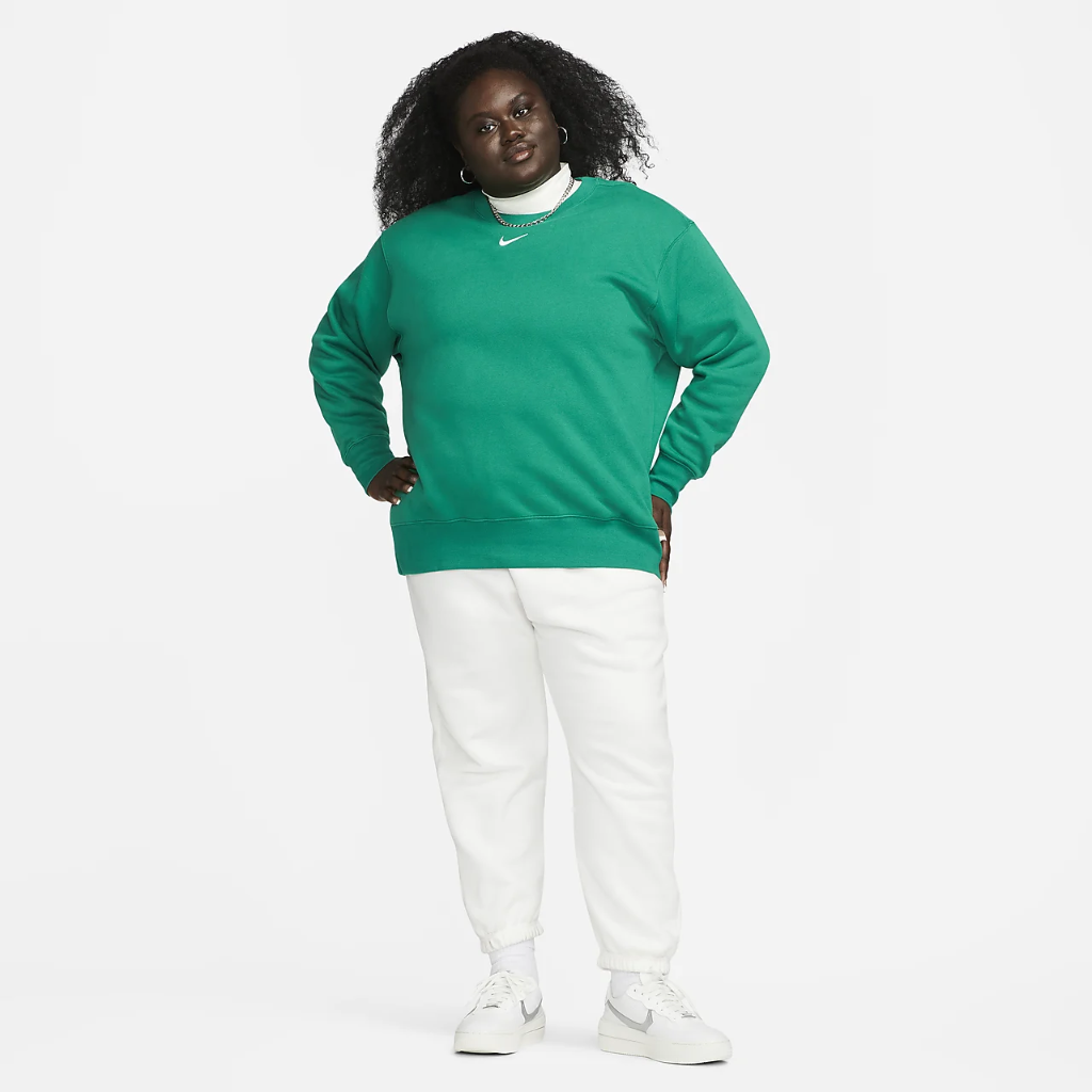 Nike Sportswear Phoenix Fleece Women&#039;s Oversized Crewneck Sweatshirt (Plus Size) DV4976-365