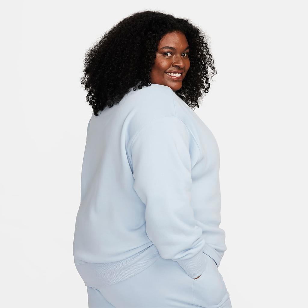 Nike Sportswear Phoenix Fleece Women&#039;s Oversized Crew-Neck Sweatshirt (Plus Size) DV4976-441