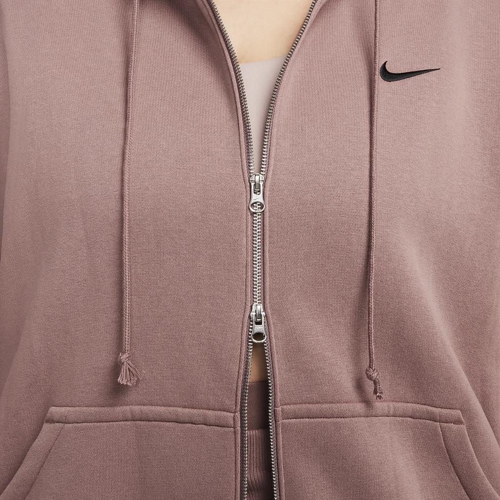 Nike Sportswear Phoenix Fleece Women&#039;s Oversized Full-Zip Hoodie (Plus Size) DV4979-208
