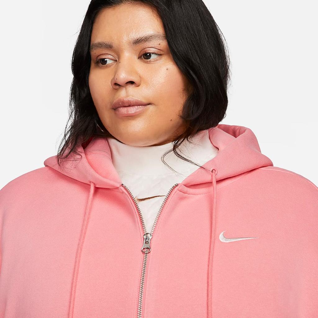 Nike Sportswear Phoenix Fleece Women&#039;s Oversized Full-Zip Hoodie (Plus Size) DV4979-611