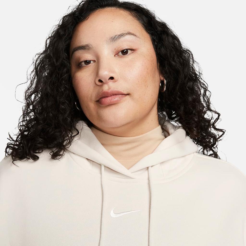 Nike Sportswear Phoenix Fleece Women&#039;s Oversized Pullover Hoodie (Plus Size) DV4984-104