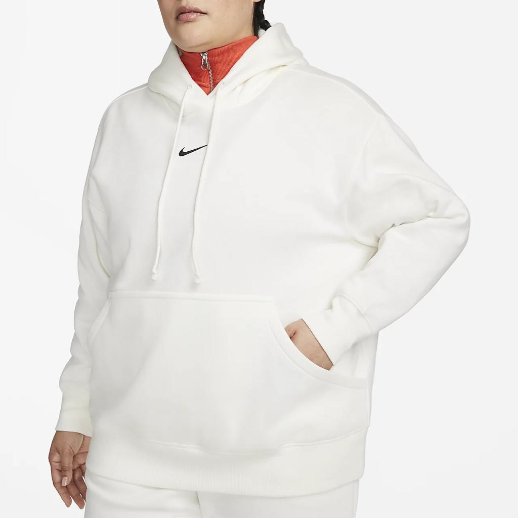 Nike Sportswear Phoenix Fleece Women&#039;s Oversized Pullover Hoodie (Plus Size) DV4984-133