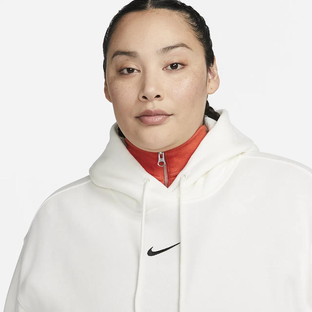 Nike Sportswear Phoenix Fleece Women&#039;s Oversized Pullover Hoodie (Plus Size) DV4984-133