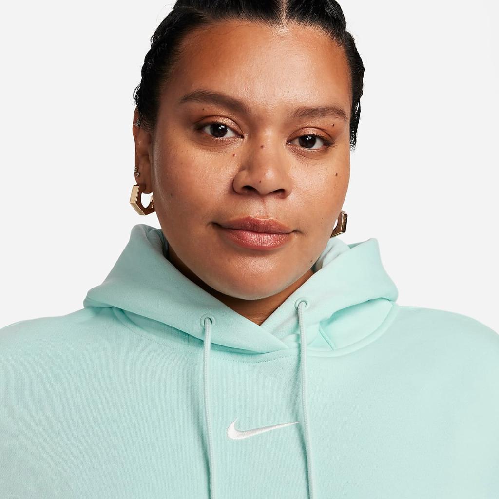 Nike Sportswear Phoenix Fleece Women&#039;s Oversized Pullover Hoodie (Plus Size) DV4984-346