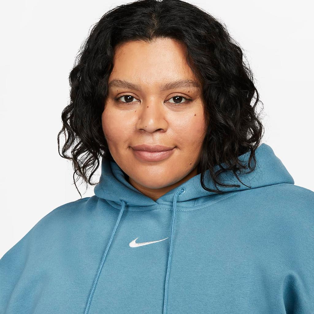 Nike Sportswear Phoenix Fleece Women&#039;s Oversized Pullover Hoodie (Plus Size) DV4984-440
