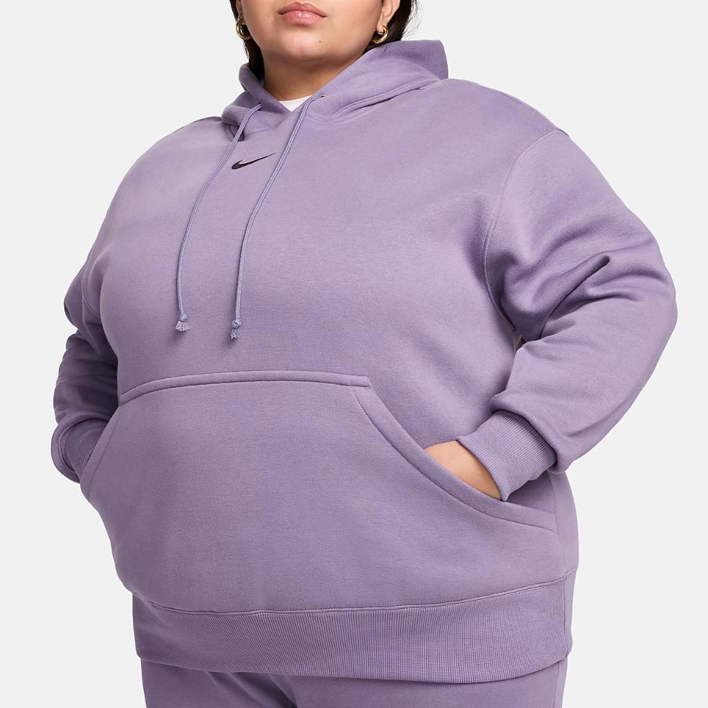 Nike Sportswear Phoenix Fleece Women&#039;s Oversized Pullover Hoodie (Plus Size) DV4984-509