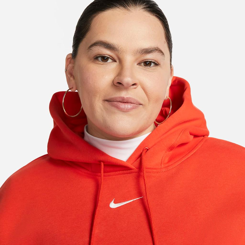 Nike Sportswear Phoenix Fleece Women&#039;s Oversized Pullover Hoodie (Plus Size) DV4984-633