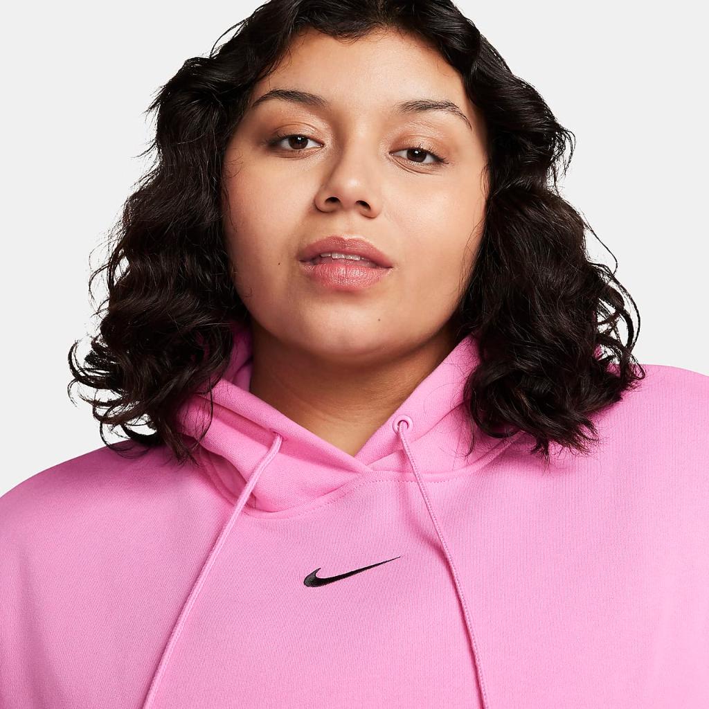 Nike Sportswear Phoenix Fleece Women&#039;s Oversized Pullover Hoodie (Plus Size) DV4984-675