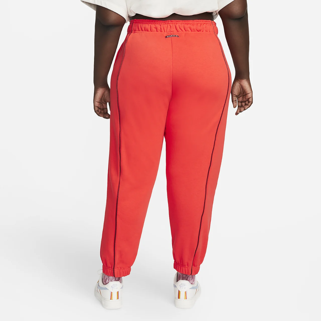 Nike Air Women&#039;s Mid-Rise Fleece Joggers (Plus Size) DV5025-696