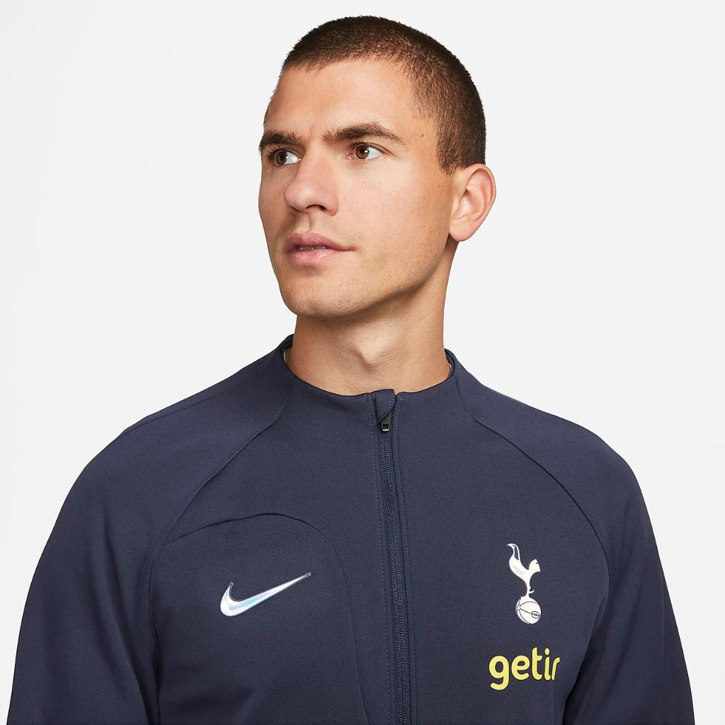 Tottenham Hotspur Academy Pro Men&#039;s Nike Full-Zip Knit Soccer Jacket DV5056-460
