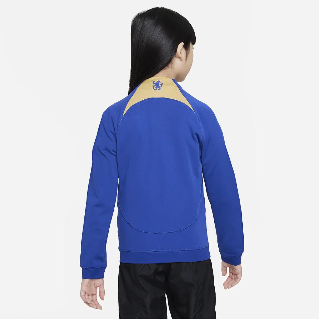 Chelsea FC Academy Pro Big Kids&#039; Knit Soccer Jacket DV5064-495