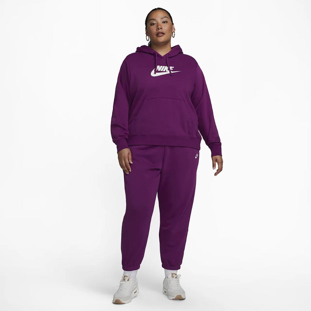 Nike Sportswear Club Fleece Women&#039;s Mid-Rise Oversized Sweatpants (Plus Size) DV5084-503
