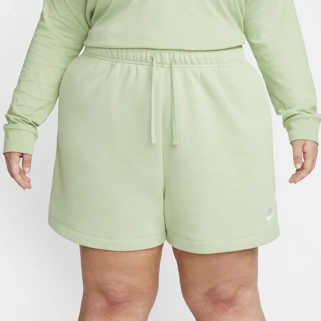Nike Sportswear Club Fleece Women&#039;s Mid-Rise Shorts (Plus Size) DV5086-343
