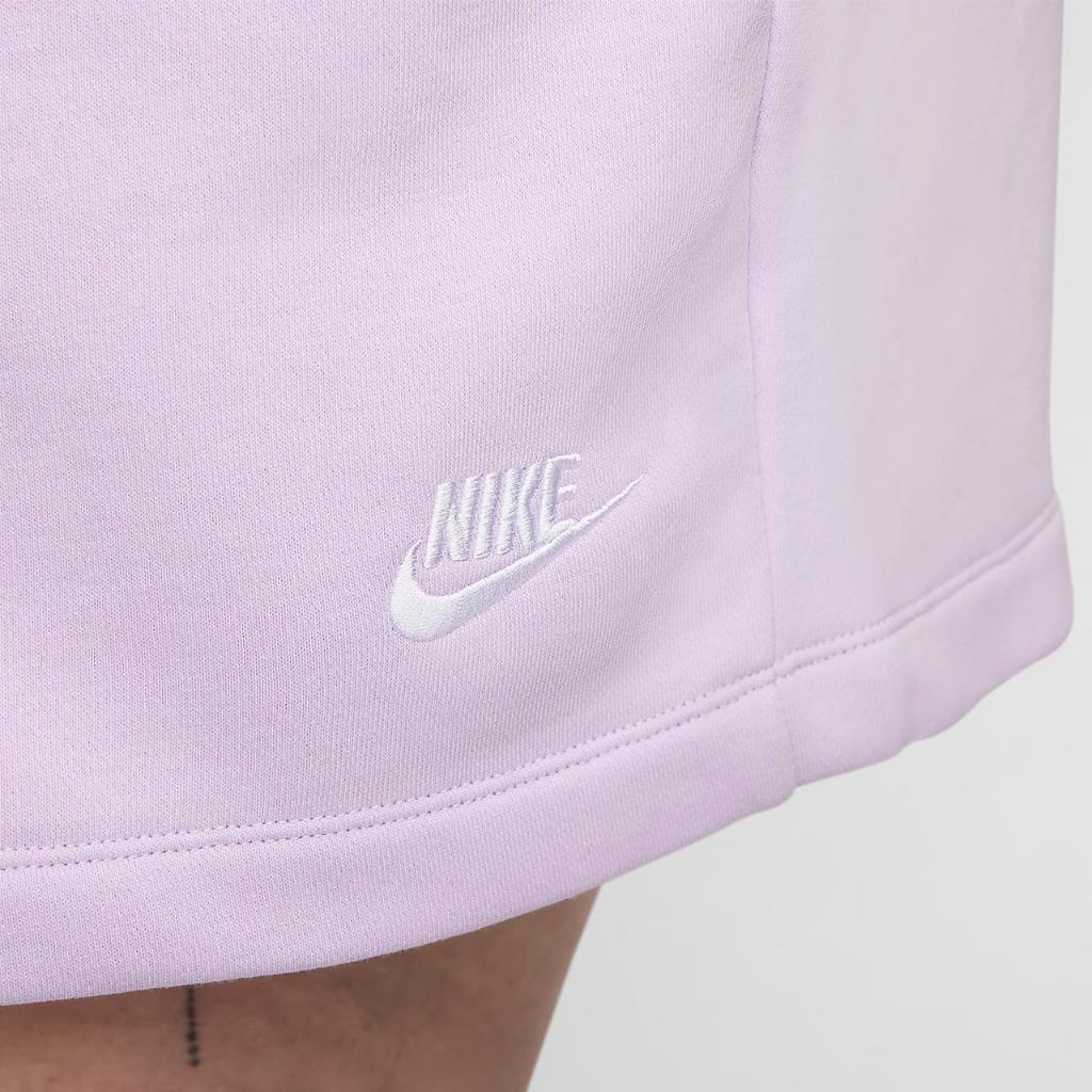 Nike Sportswear Club Fleece Women&#039;s Mid-Rise Shorts (Plus Size) DV5086-511